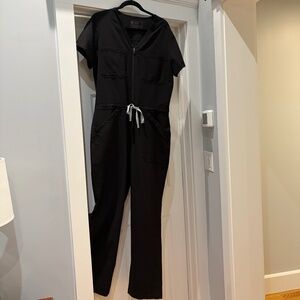 FIGS CATARINA Scrub jumpsuit Black size Large